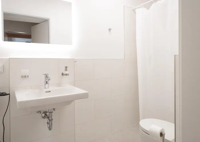 アパート Ღliboria Das Blaue Haus